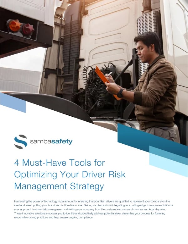 4 Must-Have Tools for Optimizing Your Driver Risk Management Strategy Checklist