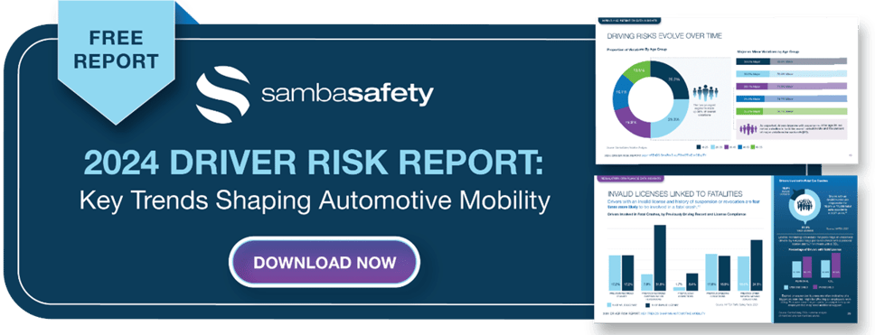 SambaSafety Driver Risk Report 2024