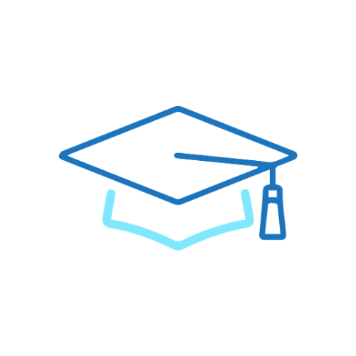 Graphic of a graduation cap