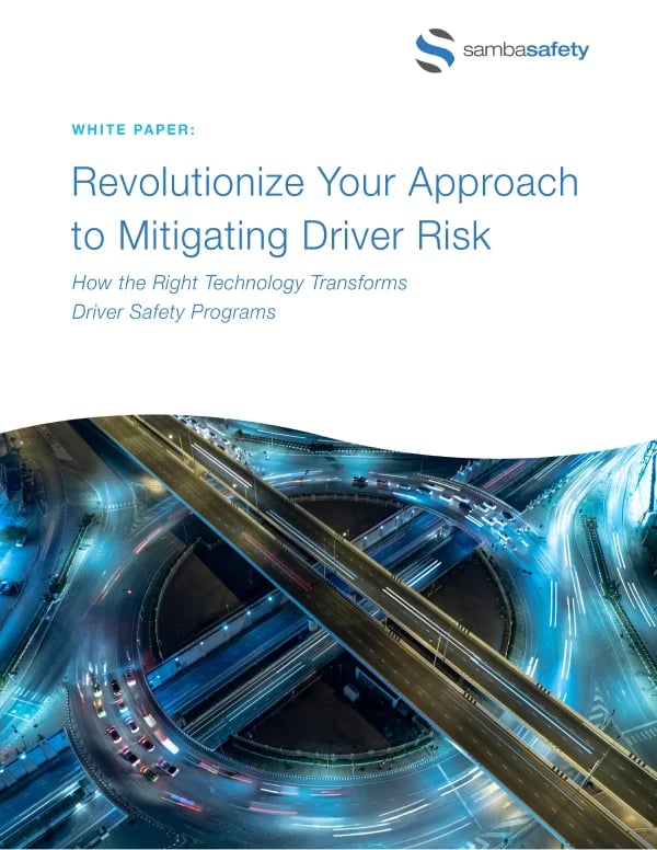 Revolutionize Your Approach to Mitigating Driver Risk White Paper