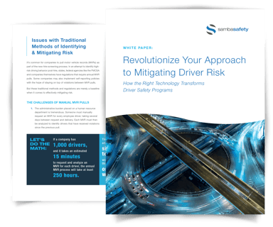 guide for identifying the best fleet risk solutions for mitigating driver risk