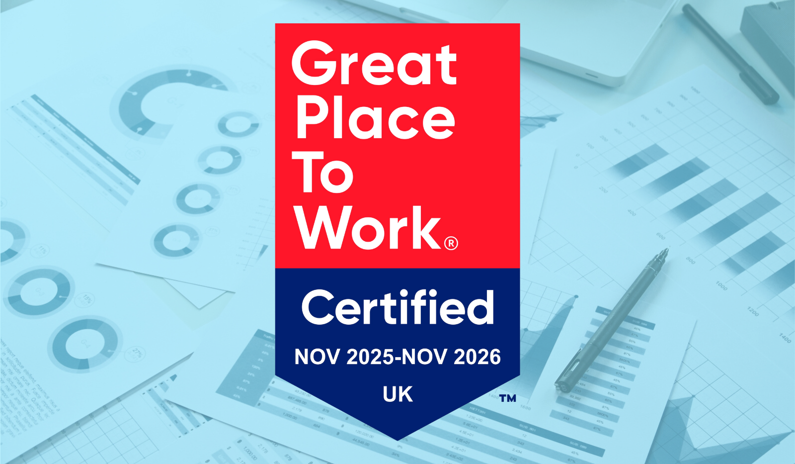 UK Great Place to Work 2025-2026 SambaSafety Certification Graphic