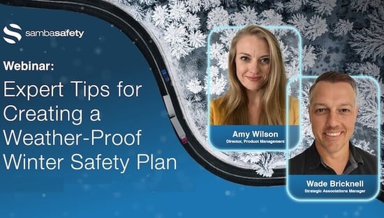 SambaSafety's webinar providing tips on winter road safety SambaSafety's webinar providing tips on winter road safety