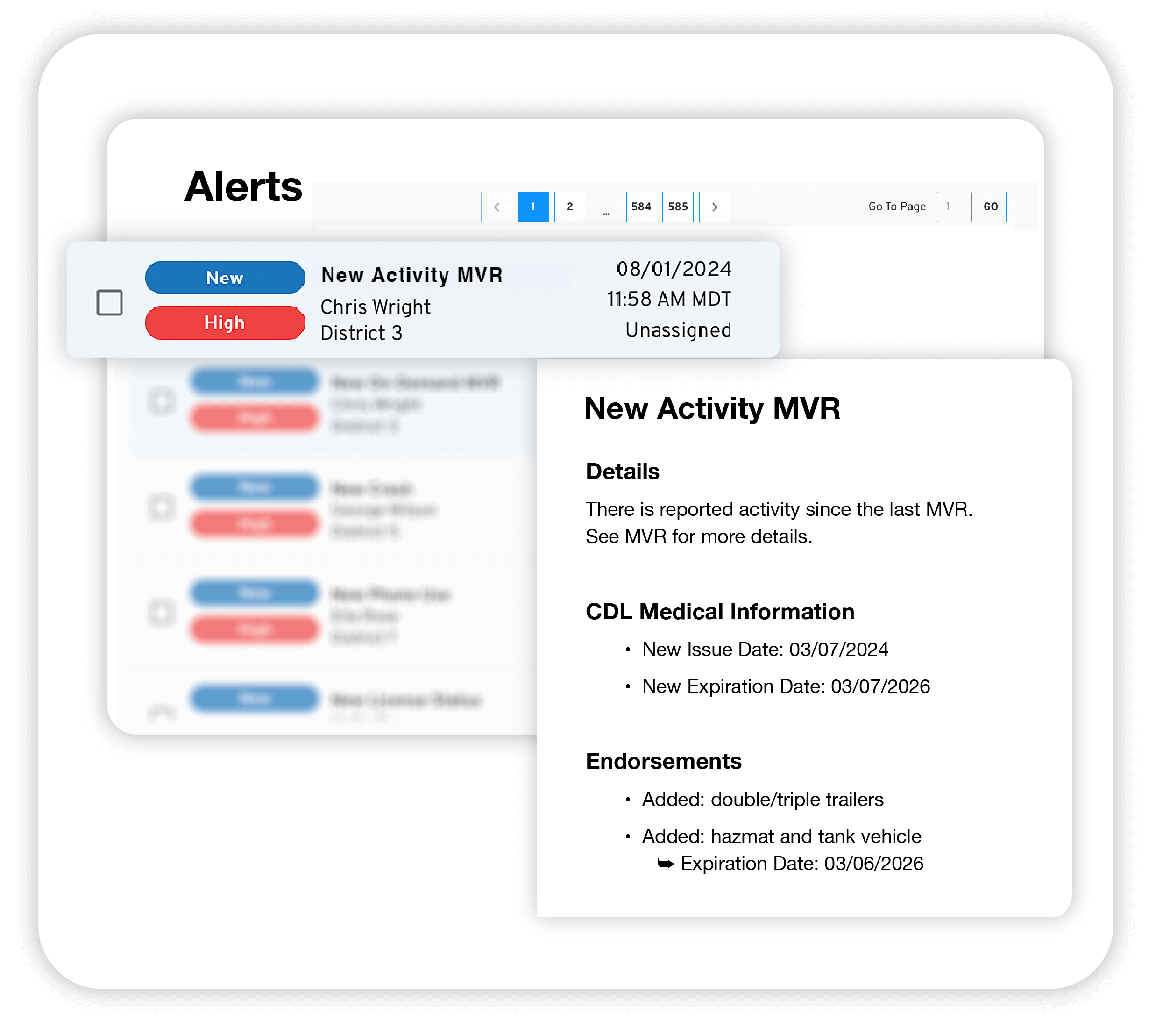 Continuous CDL Monitoring & Alerts for Commercial Fleets