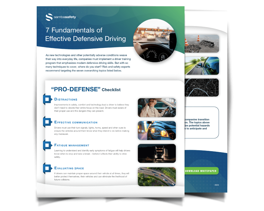 7 Defensive Driving Strategies Fleet Drivers MUST Master