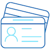 Driver license icon