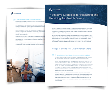 Checklist highlighting 7 driver retention strategies Checklist highlighting 7 driver retention strategies