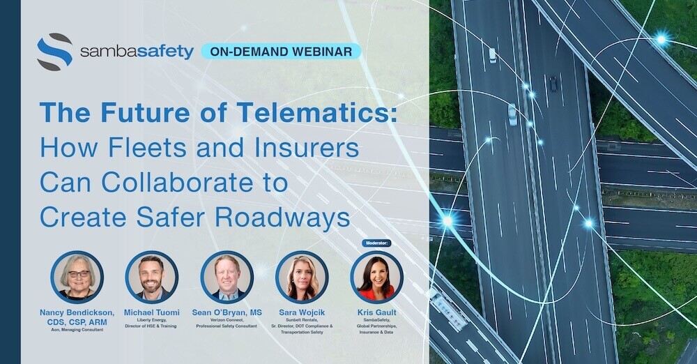 SambaSafety's on-demand webinar, The Future of Telematics