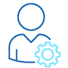 Managers stay in control icon