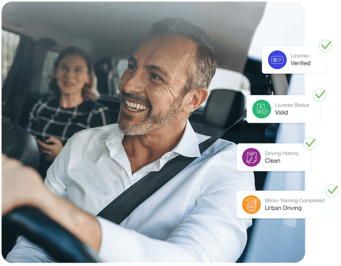 Driver monitoring and alerts for gig economy drivers