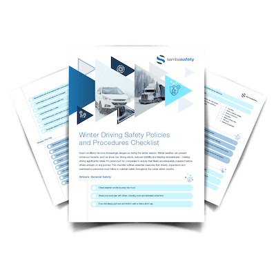 Checklist for creating a winter driving safety policy Checklist for creating a winter driving safety policy