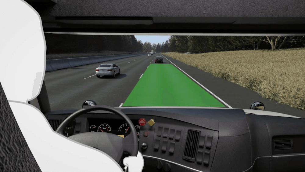 image pf defensive driver training course evaluating space