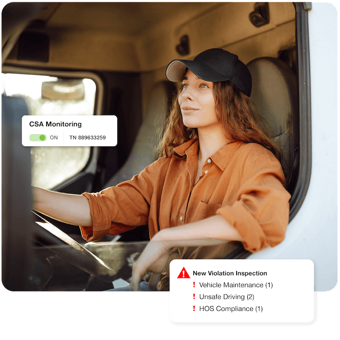 SambaSafety's CSA Monitoring for commercial drivers