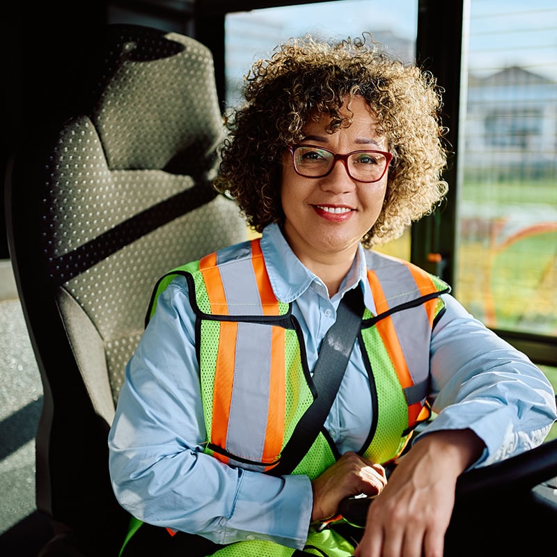 Public sector bus driver